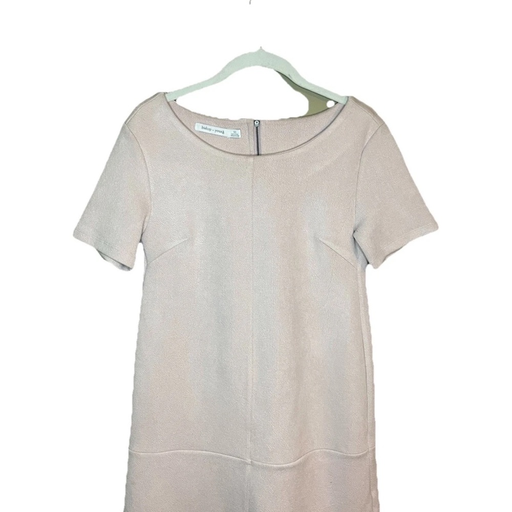Bishop + Young Women's XS Blush Pink Faux Suede Dress
